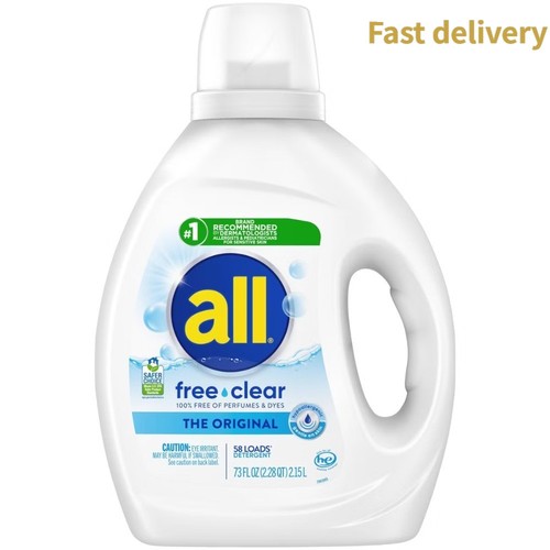 Laundry detergent free clear - free,