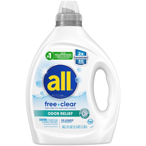 Laundry detergent liquid - detergent, free