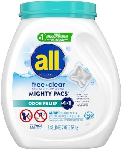 All laundry detergent pacs for - all,