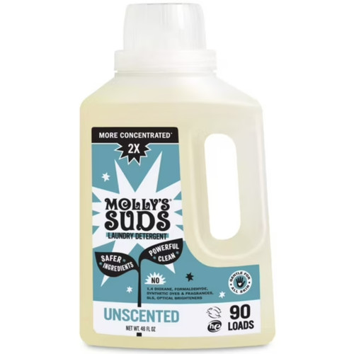 Mollys suds liquid - suds, laundry